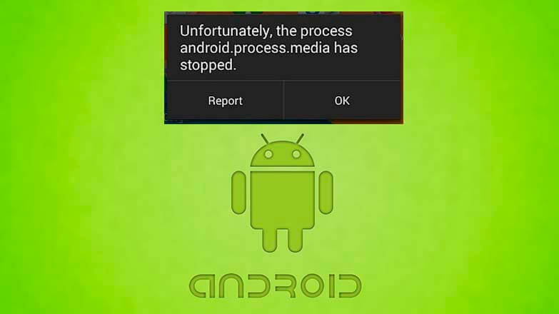 Android process media