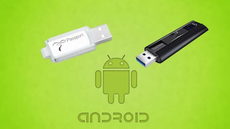 подключить usb флешку к android