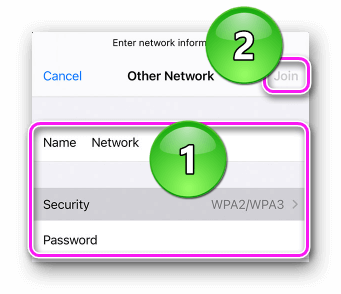 Подключение к приватной сети на iOS