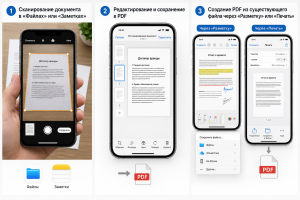 Как создавать PDF-файлы на iPhone простые советы для быстрого и удобного процесса
