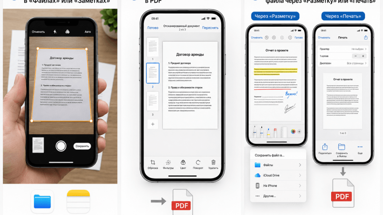 Как создавать PDF-файлы на iPhone: простые советы для быстрого и удобного процесса