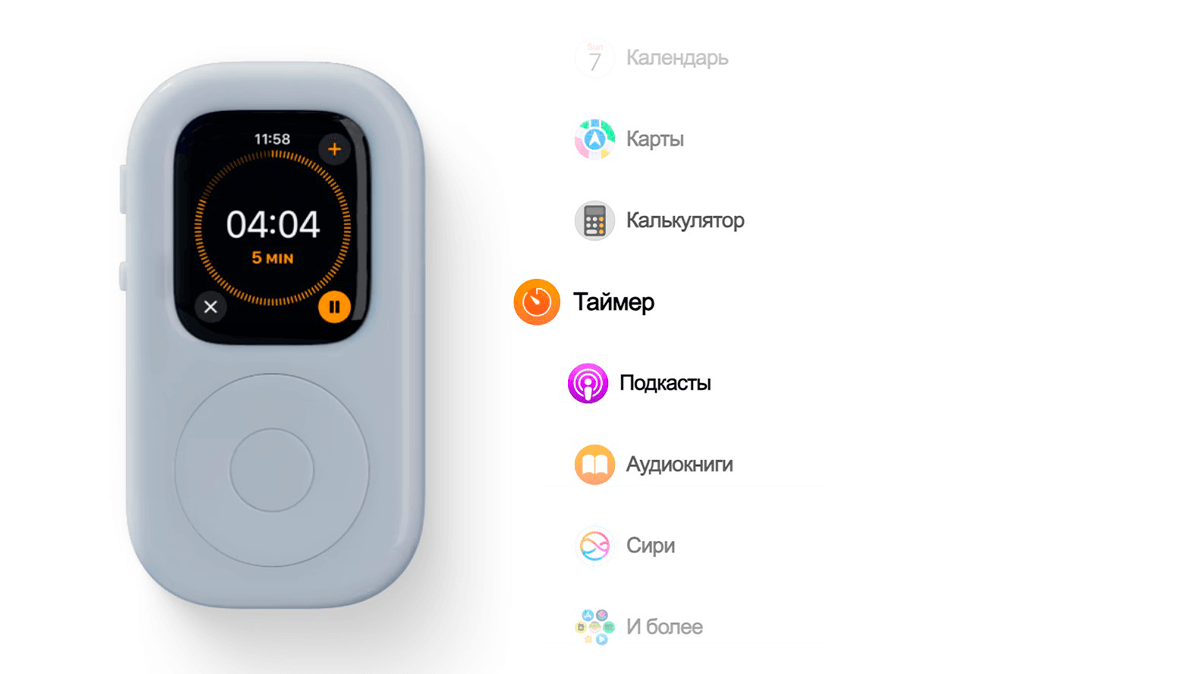 Возможности tinyPod