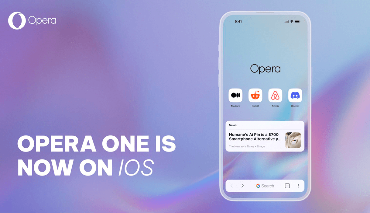 Opera One для iPhone