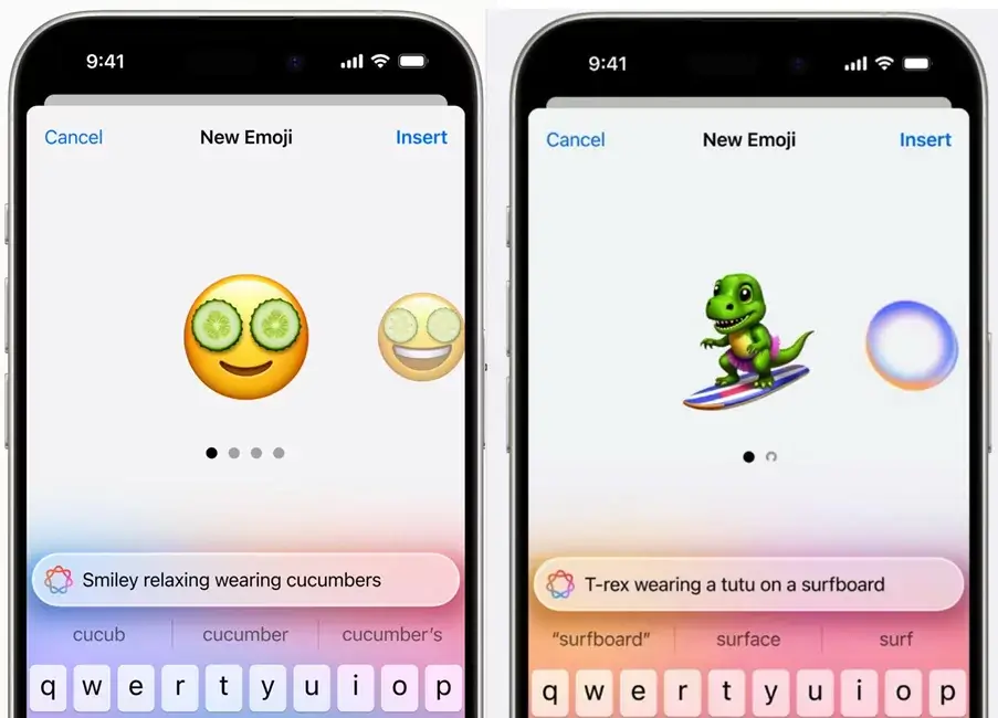 Genmoji iOS18.2