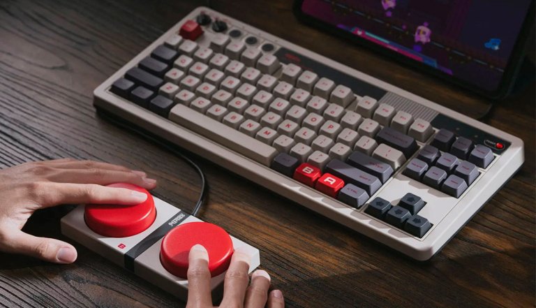 8BitDo выпустила клавиатуру Retro Mechanical Keyboard - S Edition