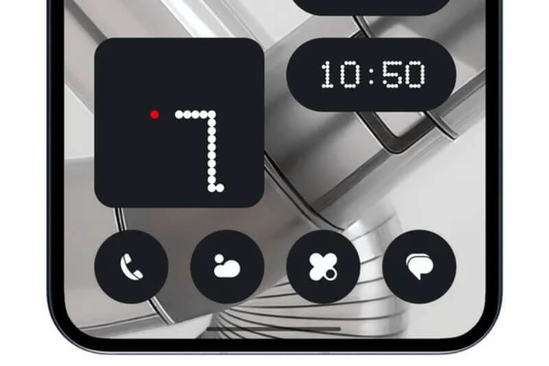 Легендарная «Змейка» вернулась в качестве виджета для смартфонов Nothing (1)