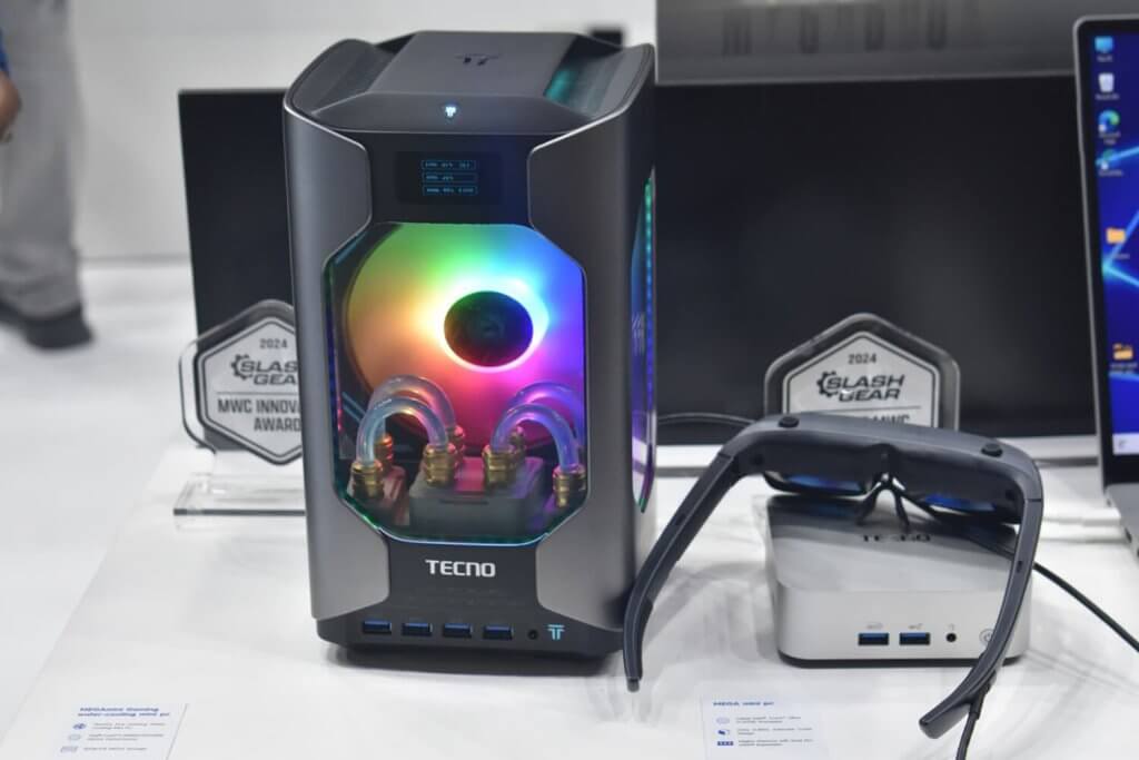 В Россию поступил Tecno Mega Mini Gaming G1 — крошечный игровой ПК с водяным охлаждением (1)