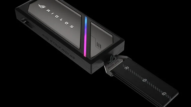 Анонсирован SSD-накопитель ASUS ROG Strix Aiolos с поддержкой USB-C и NVMe на скорости 20 Гбит/С