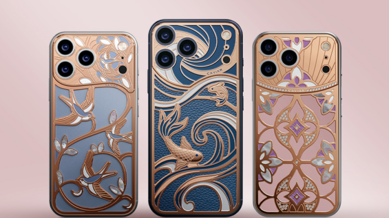 Caviar выпускает ультракороткую коллекцию iPhone 17 Pro Valentine, украшенную золотом и бриллиантами