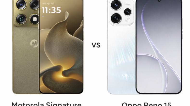 Motorola Signature против Oppo Reno 15: Какой телефон вам действительно стоит купить в 2026 году?