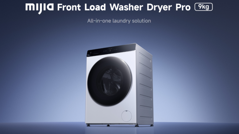 Xiaomi выпускает в Великобритании стиральную машину Mijia Washer Dryer Pro весом 9 кг с управлением через приложение и системой самоочистки