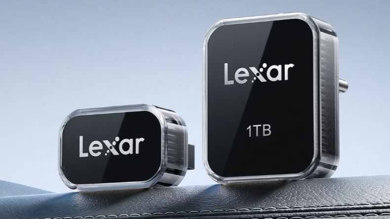 Lexar выпускает USB-накопители JumpDrive A50V/C50V емкостью 512 ГБ и 1 ТБ со скоростью 200 МБ/с.