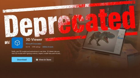 Microsoft выводит 3D Viewer из комплектных приложений — что это значит для пользователей 3D