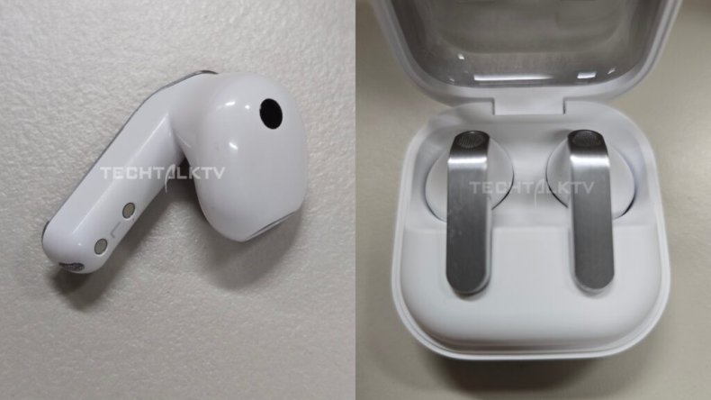 Фиктивные изображения Galaxy Buds 4, Buds 4 Pro просачиваются с плоскими стеблями, без подсветки лезвий