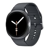 Samsung Galaxy Watch 8 (2025) 40mm Bluetooth Smartwatch, Cushion Design, Fitness Tracker, Sleep Coaching, Running Coach, Energy Score, Heart Rate Tracking, Graphite [US Version, 2 Yr Warranty]