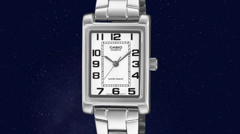 Casio выпускает новые женские аналоговые часы с ремешком из нержавеющей стали и минималистичным циферблатом