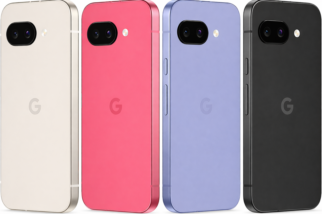 Google Pixel 9a colors