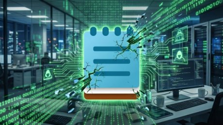 Критическая уязвимость в Блокноте Windows: Markdown-функция позволяла удалённо выполнять код