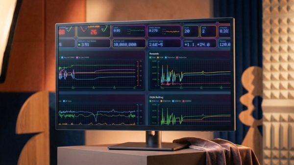 Как мог бы выглядеть и звучать современный Диспетчер задач — киберпанк, ИИ и синтвейв от ветерана Microsoft