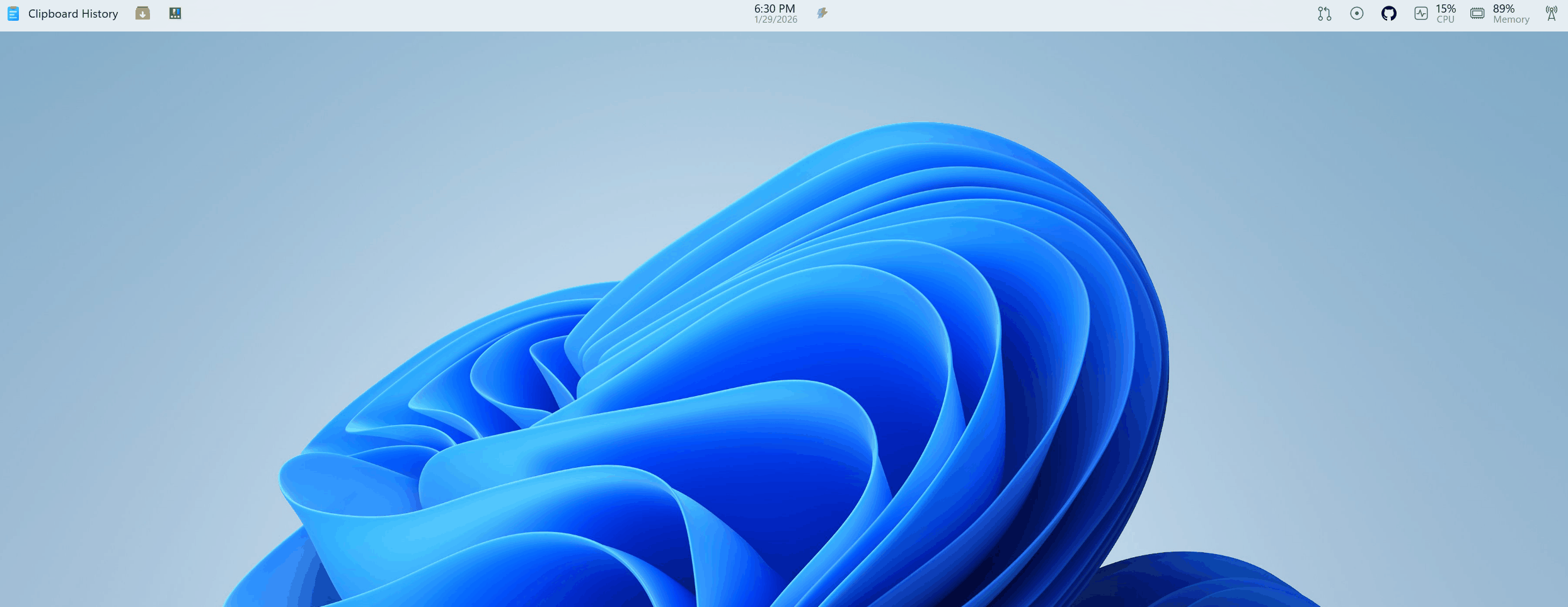PowerToys dock customization