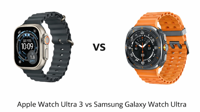 Apple Watch Ultra 3 и Galaxy Watch Ultra: сравнение батареи, дисплея и производительности