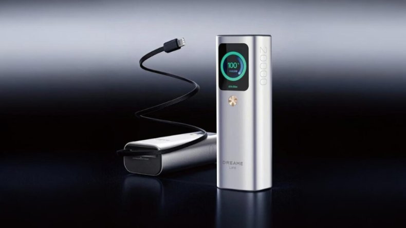 Dreame выпускает блок питания мощностью 165 Вт со встроенным кабелем и интеллектуальным дисплеем