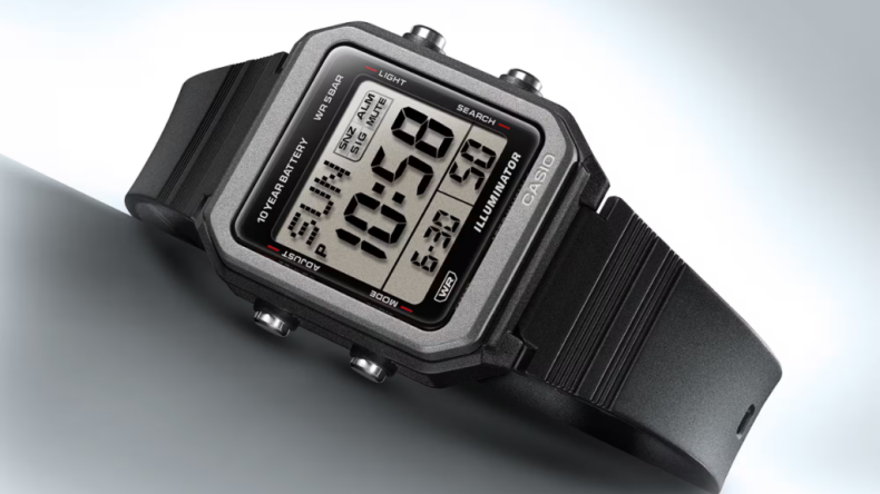 Casio выпускает цифровые часы W-221H с дизайном в стиле 90-х годов