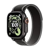Apple Watch Ultra 3 GPS + Cellular 49mm Black Titanium Case with Black/Charcoal Trail Loop - M/L