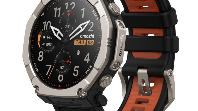 Amazfit T-Rex Ultra 2 оснащен AMOLED-дисплеем с разрешением 3000 Нит, титановым корпусом и поддержкой 6 спутниковых GPS-навигаторов