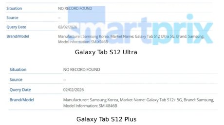 Samsung Galaxy Tab серии S12 и Watch Ultra 2 подтверждены глобальной сертификацией
