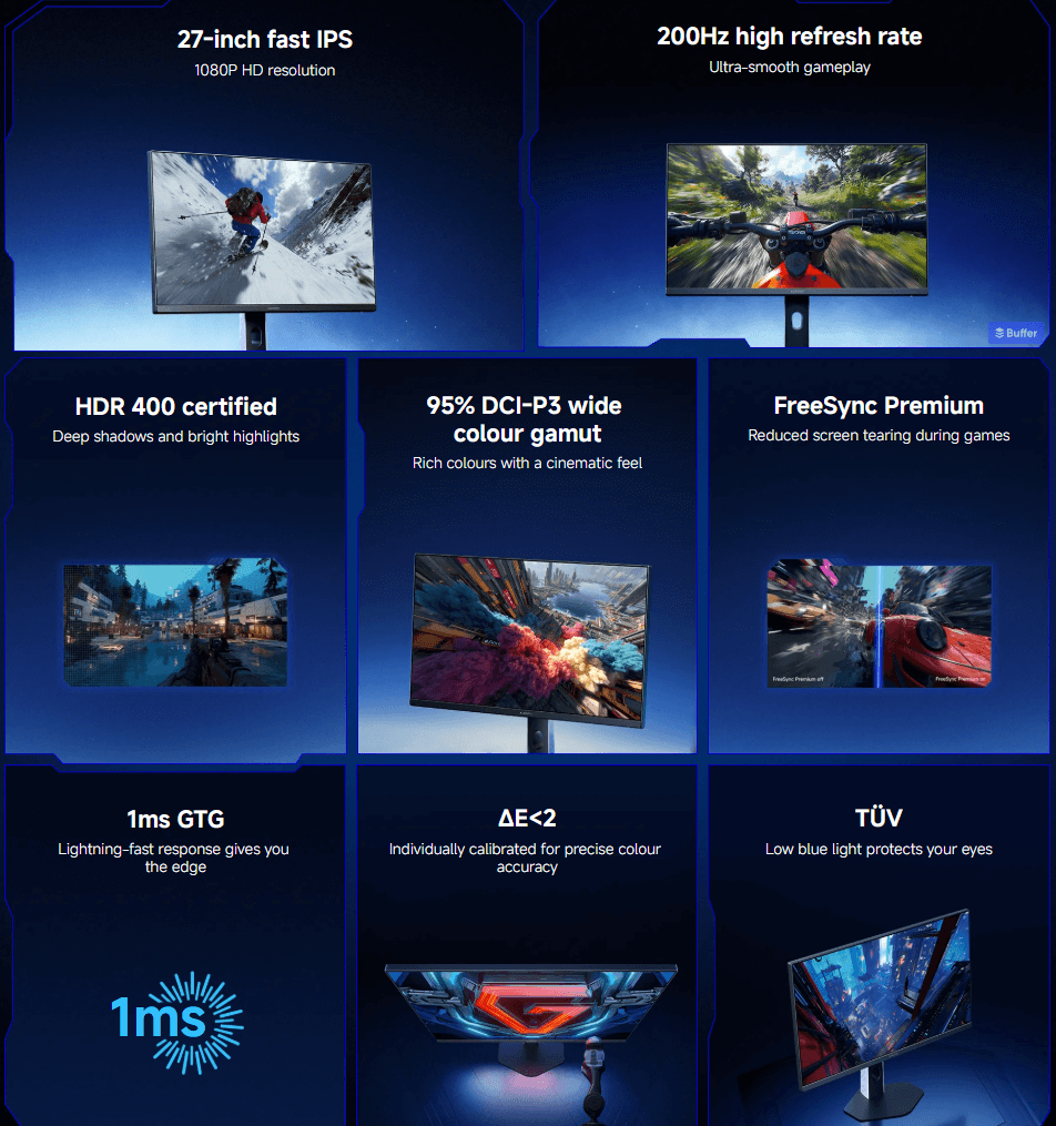 Xiaomi Gaming Monitor G27i 2026