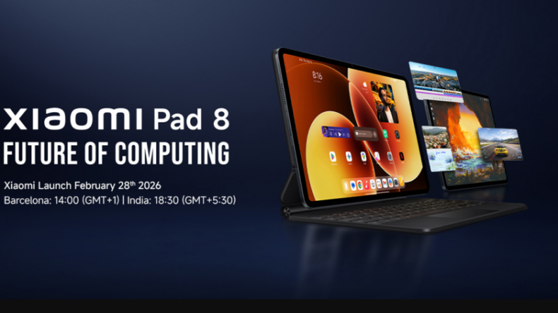 Запуск Xiaomi Pad 8 в Индии запланирован на 28 февраля с процессором Snapdragon 8s 4-го поколения и аккумулятором емкостью 9200 мАч