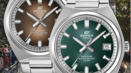 Casio предлагает два лаконичных наручных часа Edifice в стиле 70-х годов для повседневного ношения