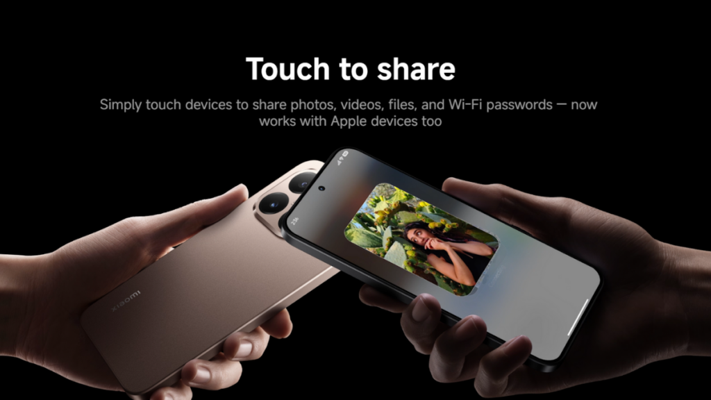 HyperOS 3 - Touch to Share