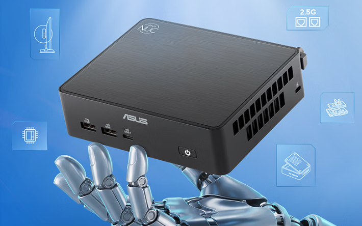Asus выпускает мини-пк NUC 16 Pro с процессором Intel Core Ultra X7 358H, 32 ГБ оперативной памяти и 1 ТБ SSD