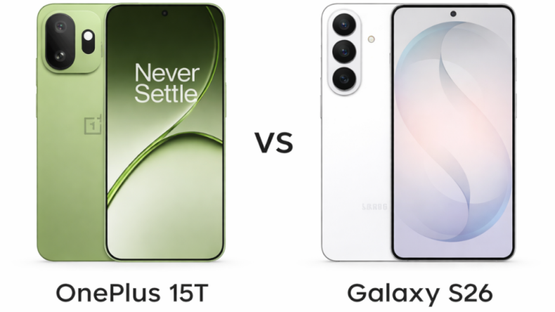 OnePlus 15T против Samsung Galaxy S26: Флагман за 600 долларов превосходит телефон за 900 долларов?