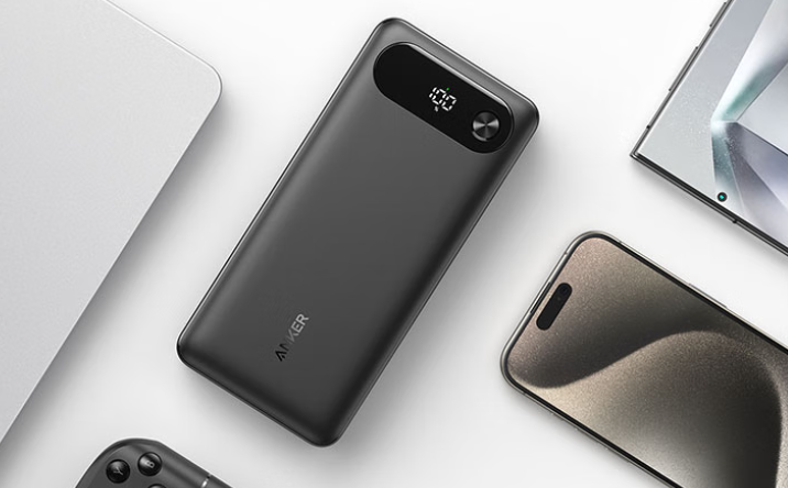 Anker выпускает в Китае 20-килограммовый блок питания мощностью 87 Вт со встроенным кабелем USB-C мощностью 65 Вт и светодиодным дисплеем