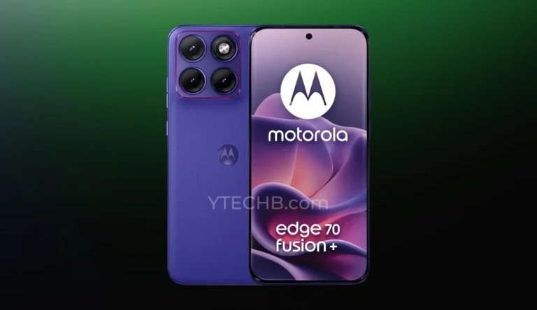 В Motorola Edge 70 Fusion+ обнаружена утечка данных, а также характеристики батареи и камеры
