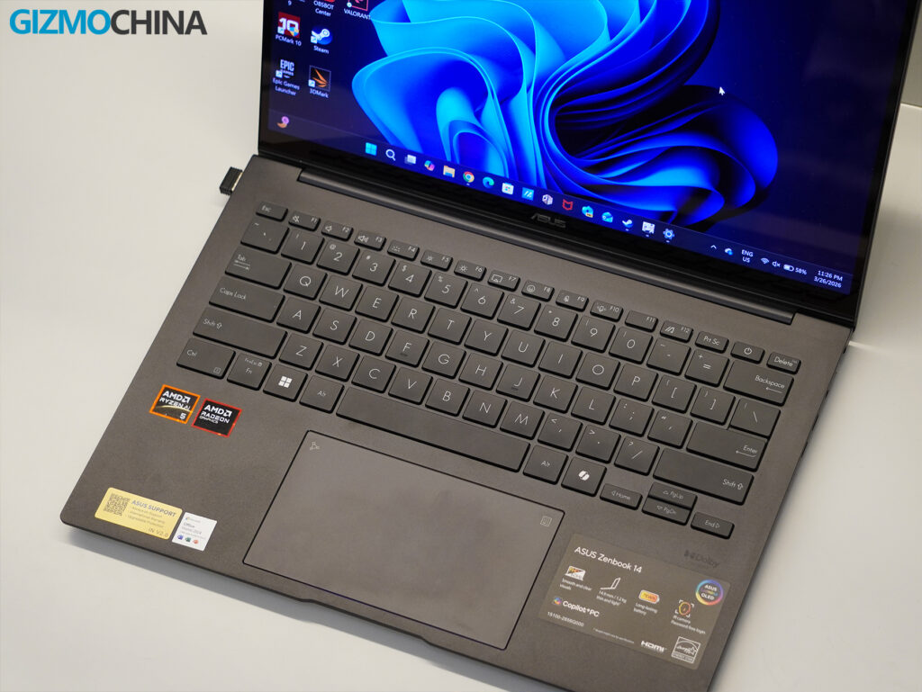 Asus Zenbook 14 OLED (UM3406G) Review