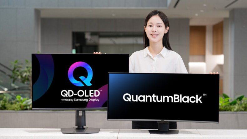 Samsung QuantumBlack Устраняет блики на мониторах QD-OLED, Снижая Коэффициент Отражения на 20%