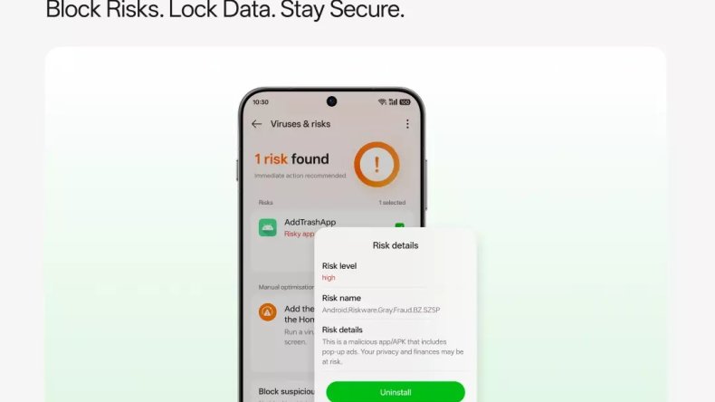 Обновление ColorOS от 16 марта Добавляет проверку на вирусы, несколько таймеров и интеллектуальные настройки