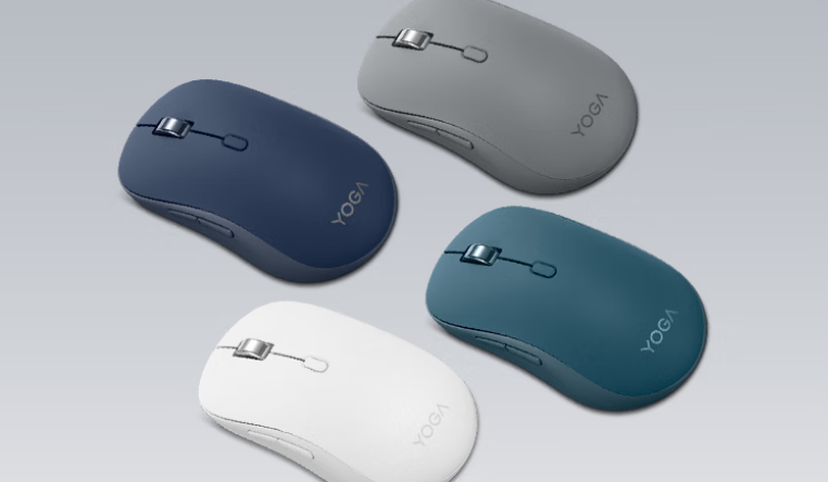Lenovo выпускает бесшумную мышь Yoga Bluetooth с эргономичным дизайном и 3-летним сроком службы батареи