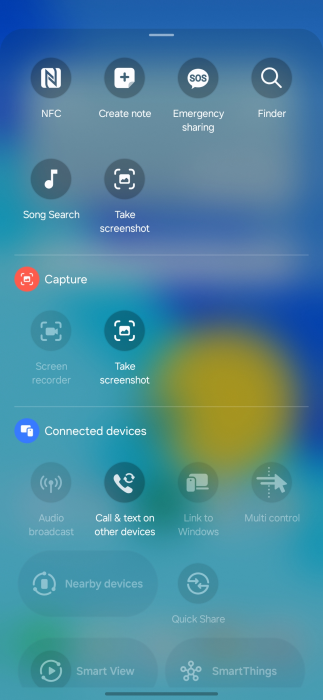 One UI 8.5 Quick Settings Panel screenshot-3