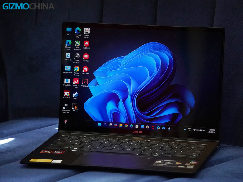 Asus Zenbook 14 OLED (UM3406G) Review