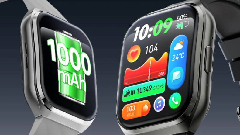 Rollme выпускает умные часы Vast с изогнутым дисплеем и аккумулятором емкостью 1000 мАч за $29,99