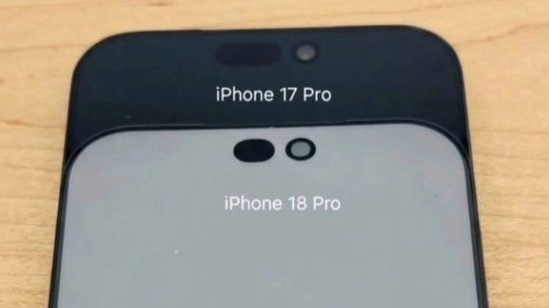 Утечка защитных пленок для экрана iPhone 18 Pro демонстрирует переработанный дизайн Dynamic Island