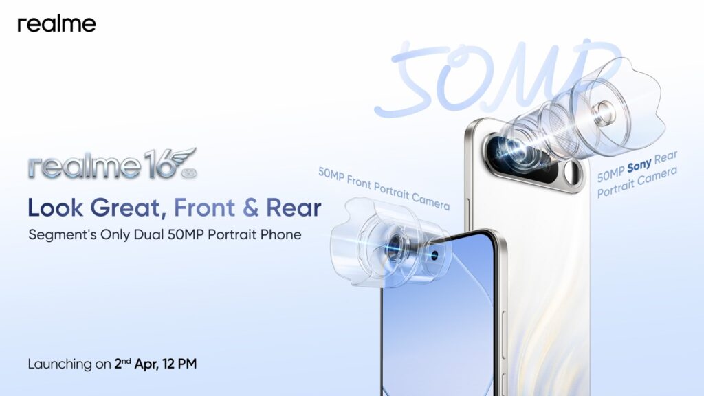 Realme 16 5G launch date poster