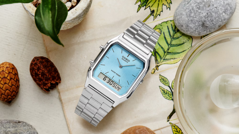 Casio выпускает в США новые доступные аналогово-цифровые гибридные часы