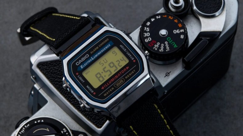 Часы Casio A168 Преобразились в стиле Nikon Благодаря выпуску камер PPP N168