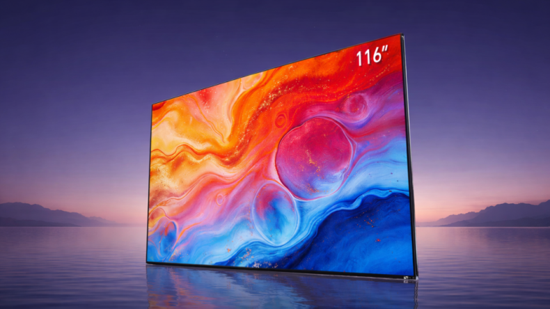 Hisense UX 2026 становится крупнейшим в мире мини-телевизором со светодиодной подсветкой RGB с рекордной яркостью в 10 000 нит